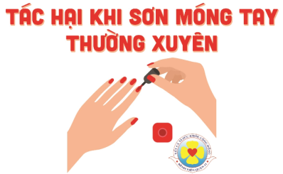 Tác hại khi sơn móng tay thường xuyên